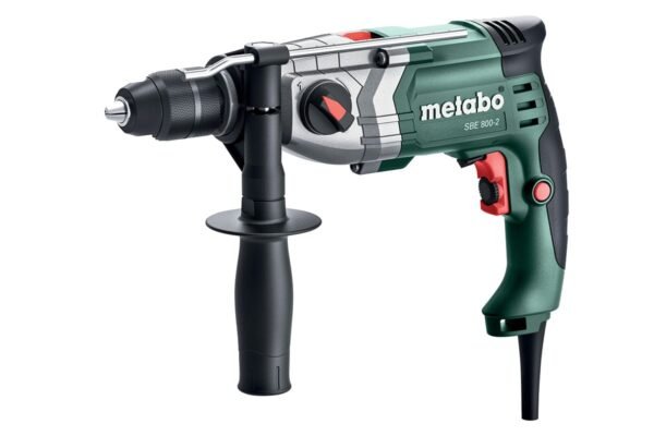 Metabo 800 Watt Ηλεκτρικό Κρουστικό Δράπανο 2 ταχυτήτων SBE 800-2