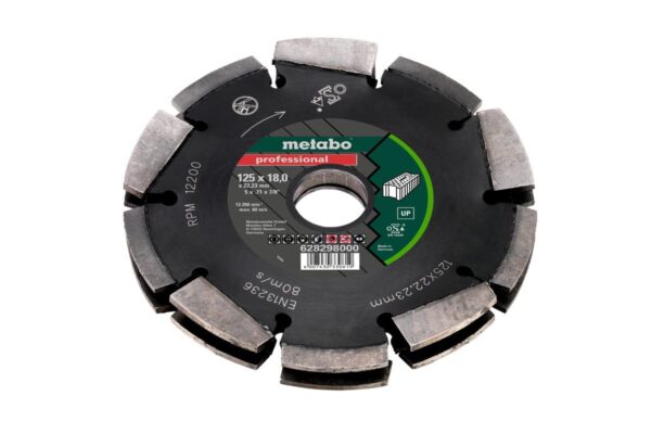 Metabo Διαμαντόδισκος για αρμοκόφτες Professional »UP« 125 x 18 x 22.23 mm