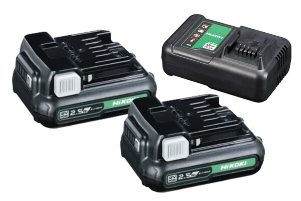 Σετ Μπαταριών 2 x BSL1225M 12V 2.5Ah Li-ion και Ταχυφορτιστής UC12SL