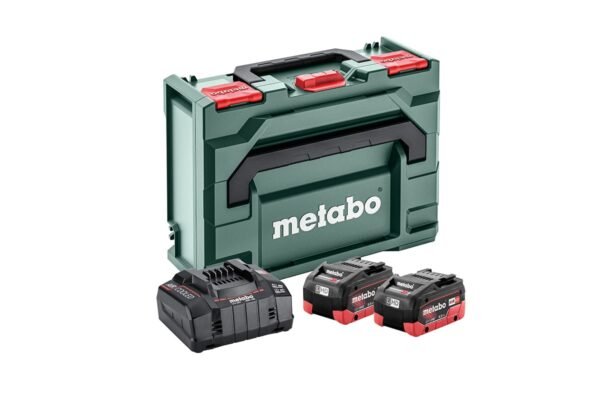 Metabo Σετ Φόρτισης 2 x LiHD 8 Ah + metaBOX 145