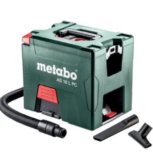 Metabo 18 Volt Σκούπα Γενικών Χρήσεων Μπαταρίας AS 18 L PC με χειροκίνητο φίλτρο καθαρισμού