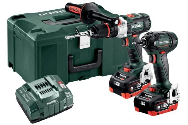 Metabo 18 Volt Combo Set Μπαταρίας 2.1.15 18 V BL SB 18 LTX BL I + SSD 18 LTX 200 BL