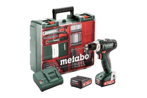 Metabo 12 Volt Δραπανοκατσάβιδο Μπαταρίας PowerMaxx BS 12 Set