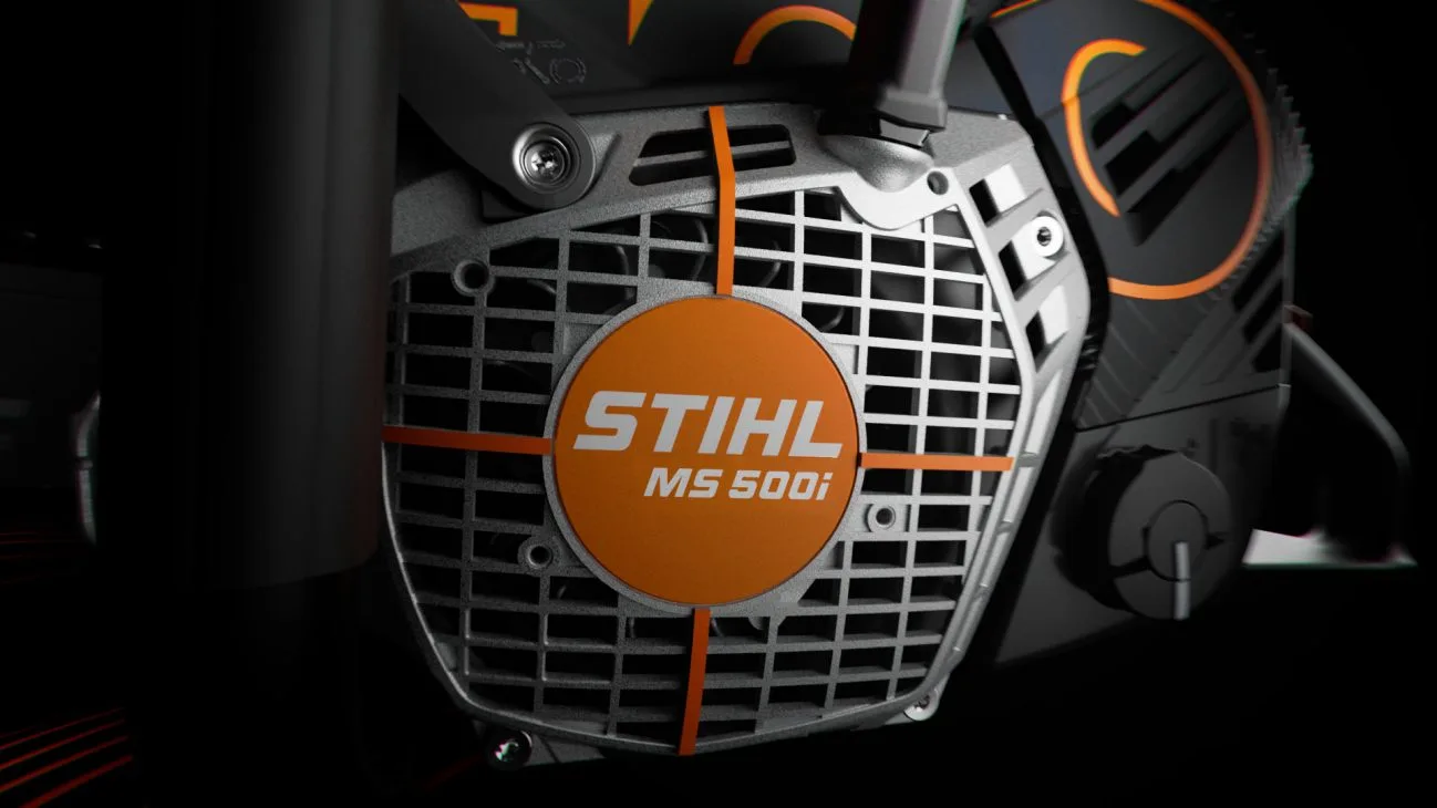 STIHL MS 500i Centennial Edition — μαύρη έκδοση